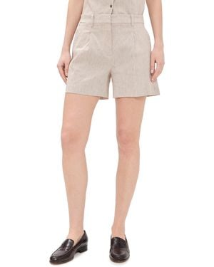 Theory Fluid Pleated Shorts - Multicolor