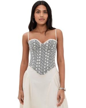 GUIZIO Genevieve Bustier - Black