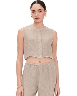 Leset Stella Crewneck Vest - Multicolor