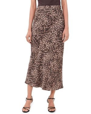 Z Supply Izabel Leopard Skirt - Multicolor