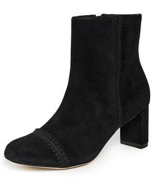 Cinq À Sept Peyton Crochet Suede Boots - Black