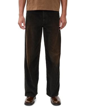 Acne Studios 1981 U Corduroy Loose Fit Pants - Black