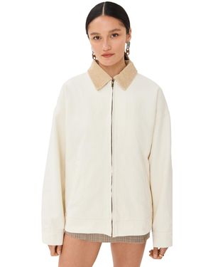 Lioness Workwear Barn Jacket - White