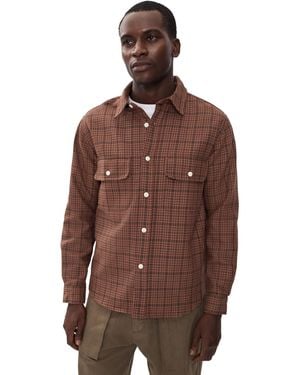 KNICKERBOCKER Brother Flannel Shirt - Brown