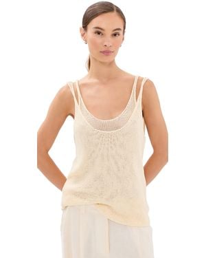 AISLING CAMPS Flip Tank Top - Natural