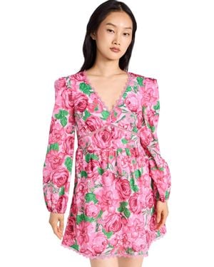 Generation Love Felicia Poplin Floral Mini Dress - Pink