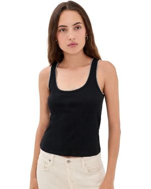 Z Supply Julian Crochet Tank - Black