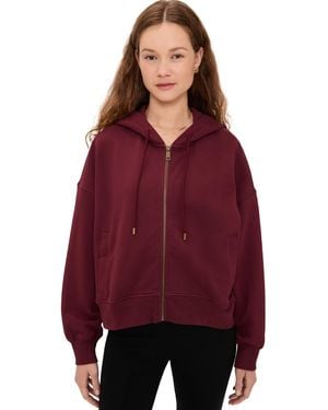 The Upside Ryder Jude Crop Hoodie - Red