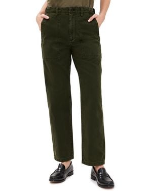 Alex Mill Neil Herringbone Pants - Green