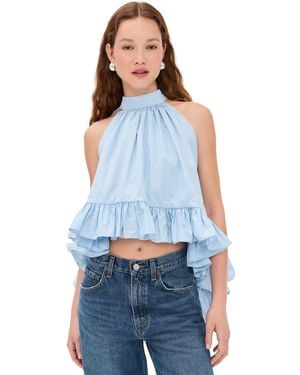 Azeeza Plath Top - Blue