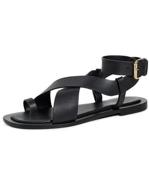 Mansur Gavriel Ankle Strap Sandals - Black