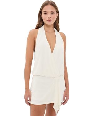 With Jean Luna Mini Dress - White