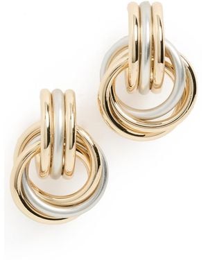 Roxanne Assoulin The Lush Link Earrings - White