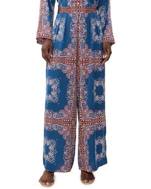 MISA Los Angles Selena Bandana Pants - Blue