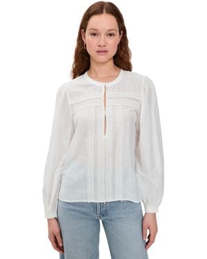 RE/DONE Tate Blouse - White