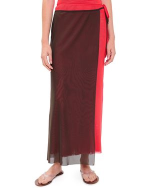 Bec & Bridge Alyna Contrast Skirt - Red