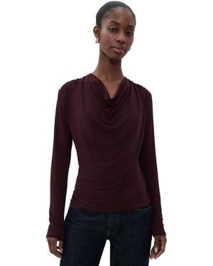 Vince Cowl Top - Purple