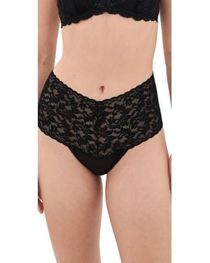Hanky Panky Retro Thong - Black