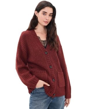 Z Supply Whitmore Cardigan - Red