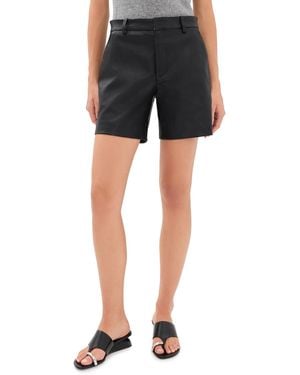 SPRWMN Lambskin Trouser Shorts - Black