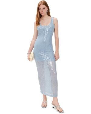 Caroline Constas Stassi Dress - Blue