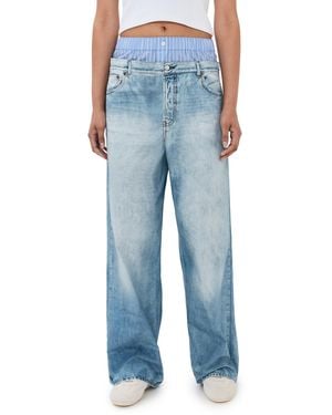 Acne Studios L'Oeil Pants - Blue