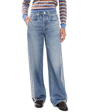 Rag & Bone Rb Miramar Terry Track Pants - Blue