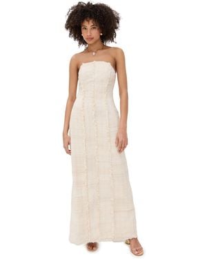 Maylé Vásquez Isabel Silk Dress - Natural