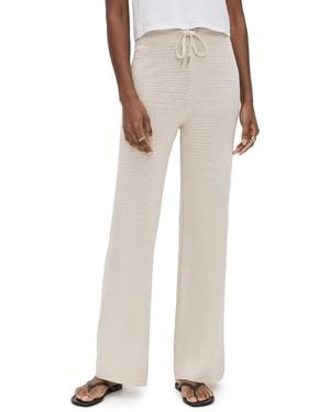 Splendid X Cella Jane Full Length Sweater Pants - White
