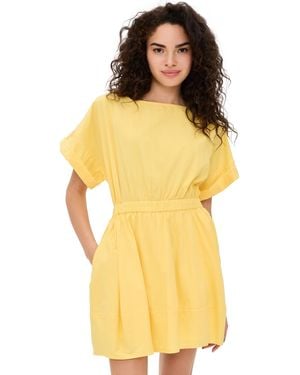 Free People Fulltime Fun Mini Dress - Yellow