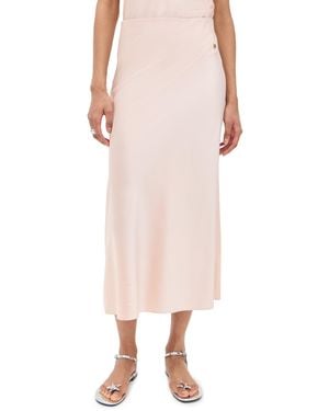 ÉTERNE Camila Midi Skirt - Pink