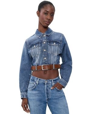 Cinq À Sept Graciel Denim Jacket - Blue