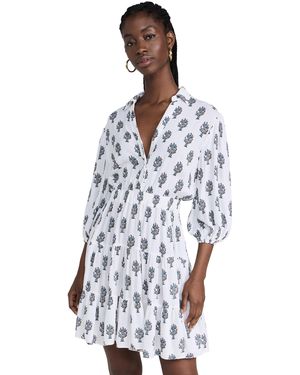Playa Lucila Collared Dress - White