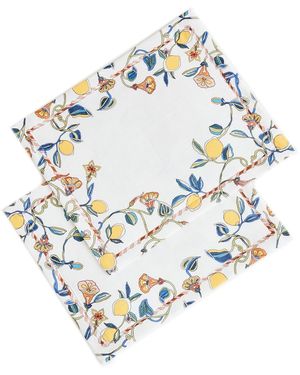 La DoubleJ Tablemat Set Of 2 (35X45) - White