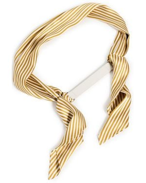 Rag & Bone Michele Scarf Belt - Metallic