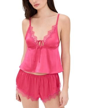 KAT THE LABEL Sorrento Camisole - Pink