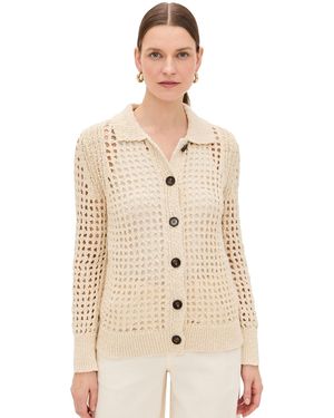 Stateside Cable Knit Cardigan - Natural