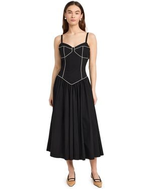 Caroline Constas Orella Dress - Black