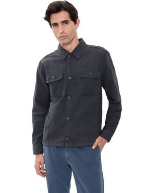 Marine Layer Patrick Overshirt Shacket - Blue
