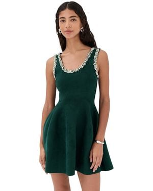 Jonathan Simkhai Leona Mini Dress - Green