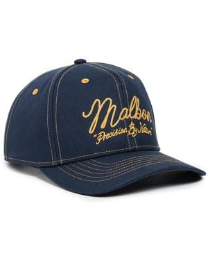 Malbon Precision Snapback Cap - Blue