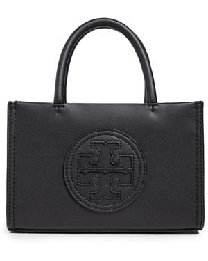 Tory Burch Ella Mini Faux-leather Tote Bag - Black