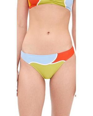 Solid & Striped The Teagan Bikini Bottoms - Blue