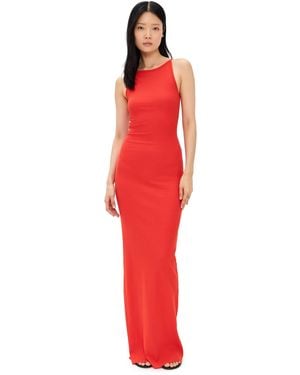 ÉTERNE Iris Maxi Dress - Red