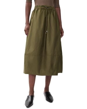 Cinq À Sept Sirani Nylon Skirt - Green