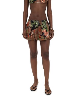 Fe Noel Bubble Mini Skirt - Black