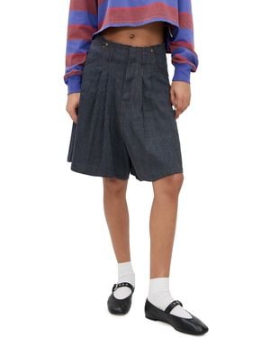 STAUD Knight Shorts - Blue