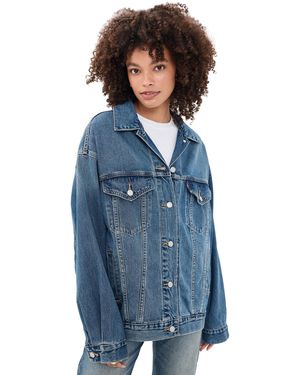 Levi's Xl Denim Trucker Jacket - Blue