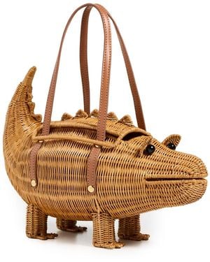 Serpui Tom Crocodile Bag - Multicolor