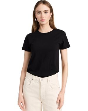 Ambitionist Boxy Tee Thong Bodysuit - Black
